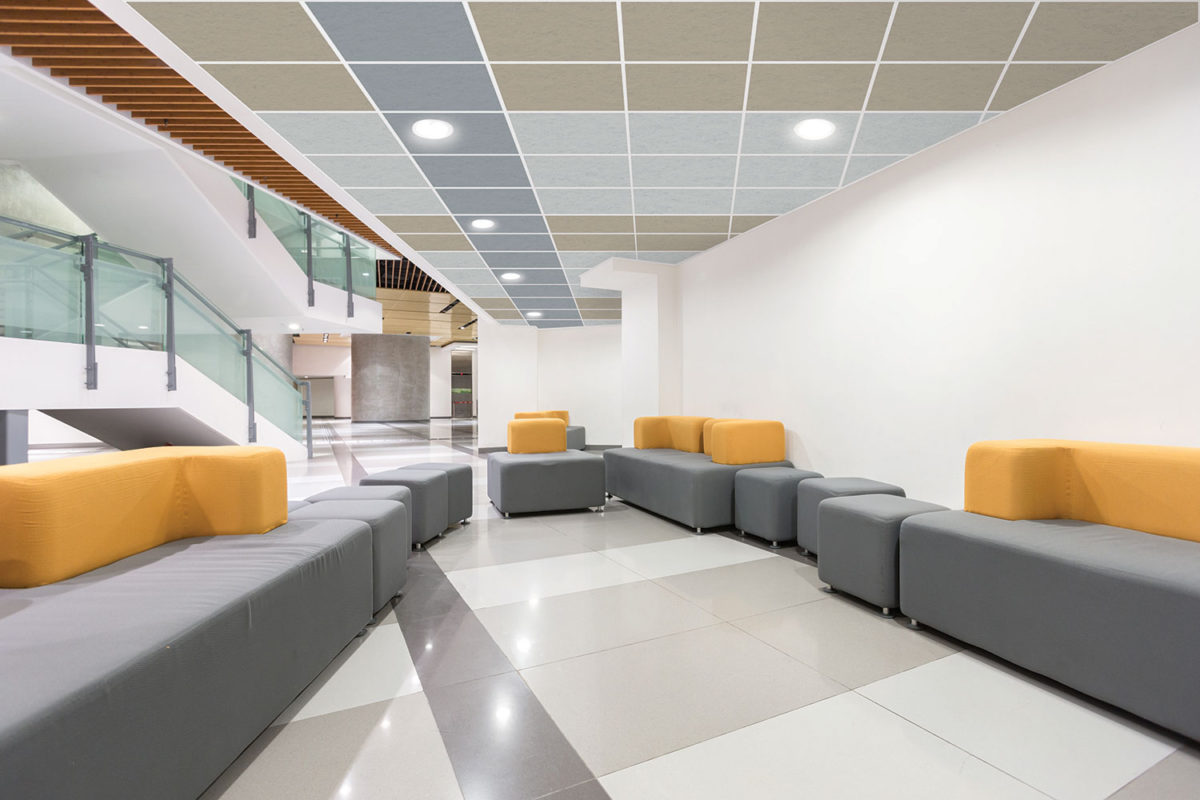 Melamine Foam Acoustical Ceiling Tiles – All Noise Control